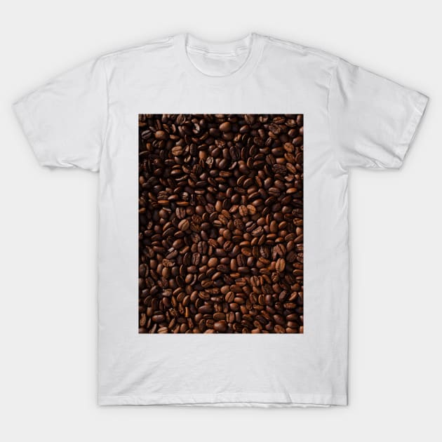 Coffee Beans T-Shirt by NewburyBoutique